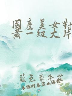 国产美女对白特黄一级大片免费