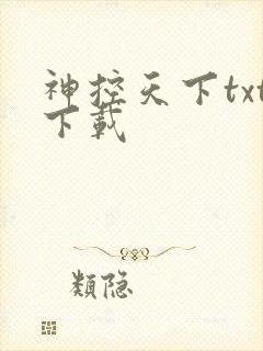 神控天下txt下载