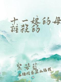 十一娘的母亲是谁杀的