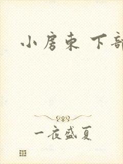 小房东 下部