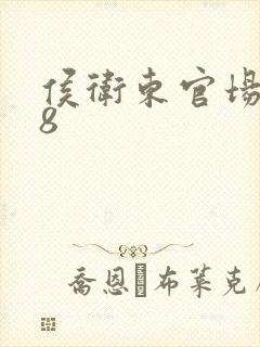 侯卫东官场笔记8