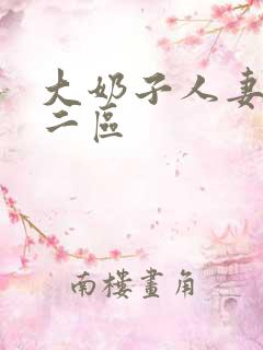 大奶子人妻一区二区