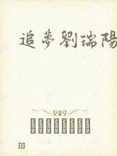 追梦刘瑞阳