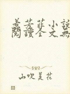惹芳菲小说免费阅读全文无弹窗