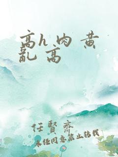 高h 肉 黄 乱 高