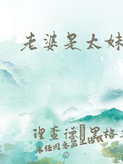 老婆是太妹