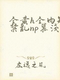 全黄h全肉短篇禁乱np慕浅浅