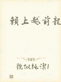 赖上越前龙马