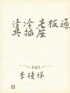 清冷老板通感公共插座