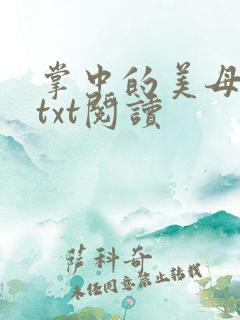 掌中的美母版主txt阅读