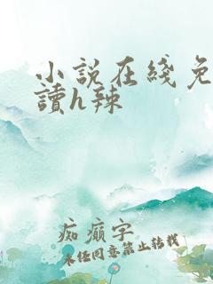 小说在线免费阅读h辣