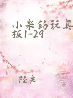 小米的玩具店老板1-29