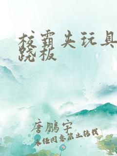 校霸夹玩具坐跷跷板