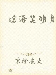 沧海笑明月