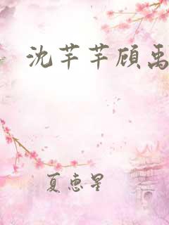 沈芊芊顾禹安