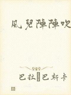 风儿阵阵吹