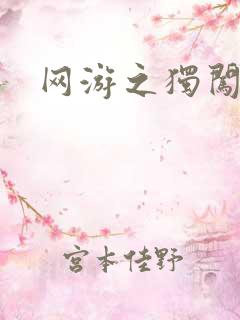 网游之独闯天涯