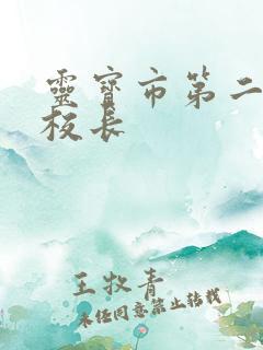 灵宝市第二小学校长