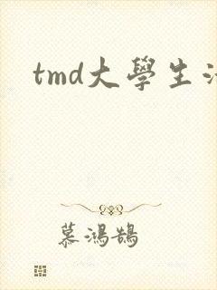 tmd大学生活