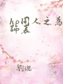 hp同人之为人师表