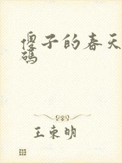 傻子的春天无乱码
