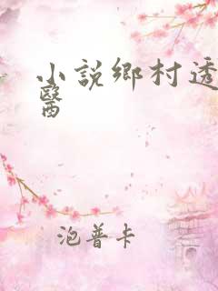 小说乡村透视傻医