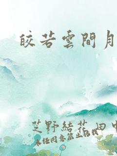 皎若云间月小说