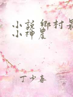 小说 乡村最强小神农