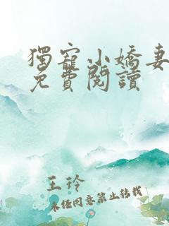 独宠小娇妻全文免费阅读