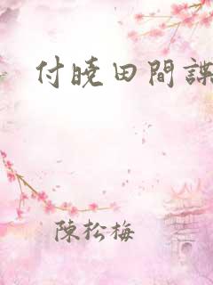 付晓田间谍案