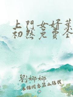 上门女婿叶辰萧初然免费全文阅读