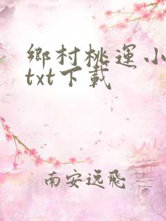 乡村桃运小傻医txt下载