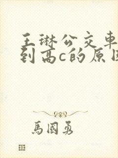 王琳公交车被做到高c的原因分析