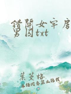 错关女牢房里的男囚txt