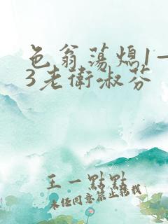 色翁荡熄1—13老卫淑芬