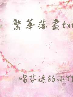 繁华落尽txt