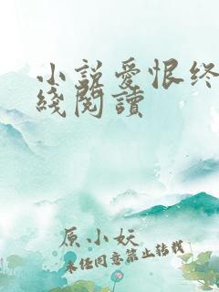 小说爱恨终散在线阅读