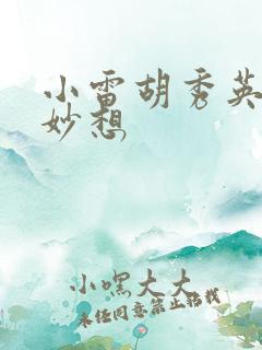 小雷胡秀英奇思妙想