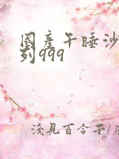 国产午睡沙发系列999