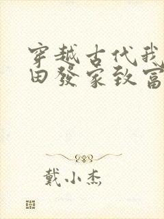 穿越古代我靠种田发家致富