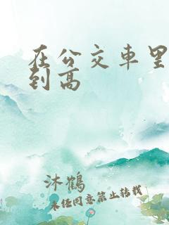 在公交车里c弄到高