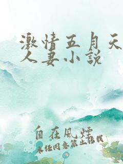 激情五月天久久人妻小说