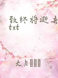 致终将逝去青春txt