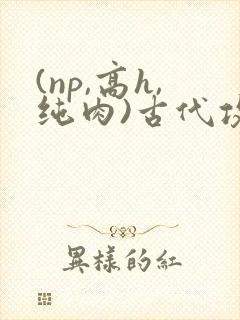 (np,高h,纯肉)古代攻受