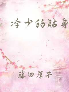 冷少的贴身女人