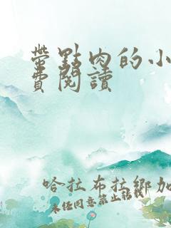 带点肉的小说免费阅读