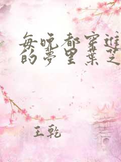 每晚都穿进男神的梦里叶芝琴