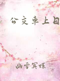 公交车上日女人