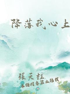 降落我心上