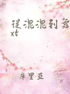 从混混到舞王txt